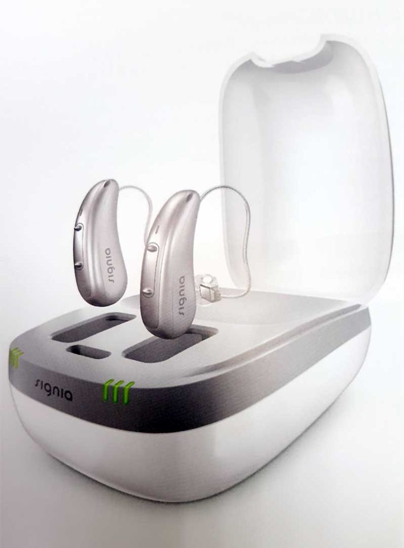 Lithium-Ionen-Hörgeräte von Signia